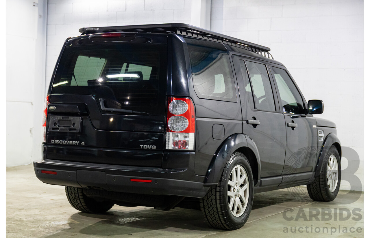 08/2011 Land Rover Discovery 4 2.7 TDV6 4x4 MY11 4d Wagon Santorini Black Turbo Diesel 2.7L