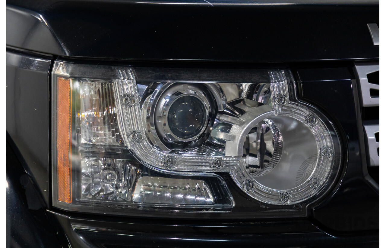 08/2011 Land Rover Discovery 4 2.7 TDV6 4x4 MY11 4d Wagon Santorini Black Turbo Diesel 2.7L