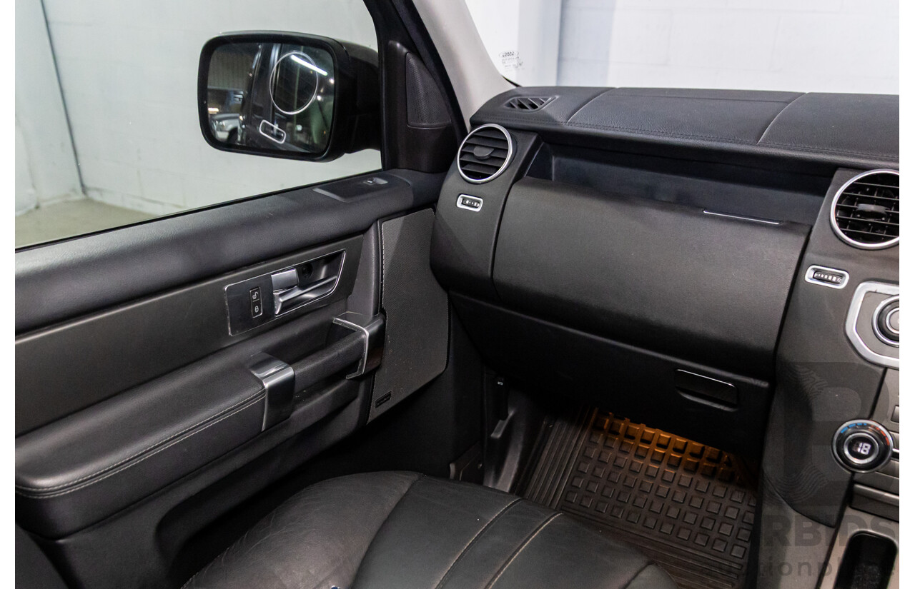 08/2011 Land Rover Discovery 4 2.7 TDV6 4x4 MY11 4d Wagon Santorini Black Turbo Diesel 2.7L