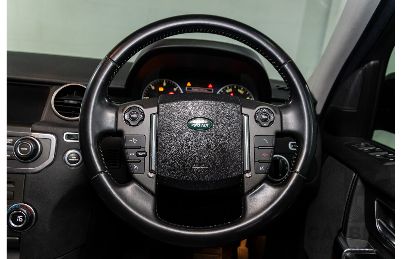 08/2011 Land Rover Discovery 4 2.7 TDV6 4x4 MY11 4d Wagon Santorini Black Turbo Diesel 2.7L