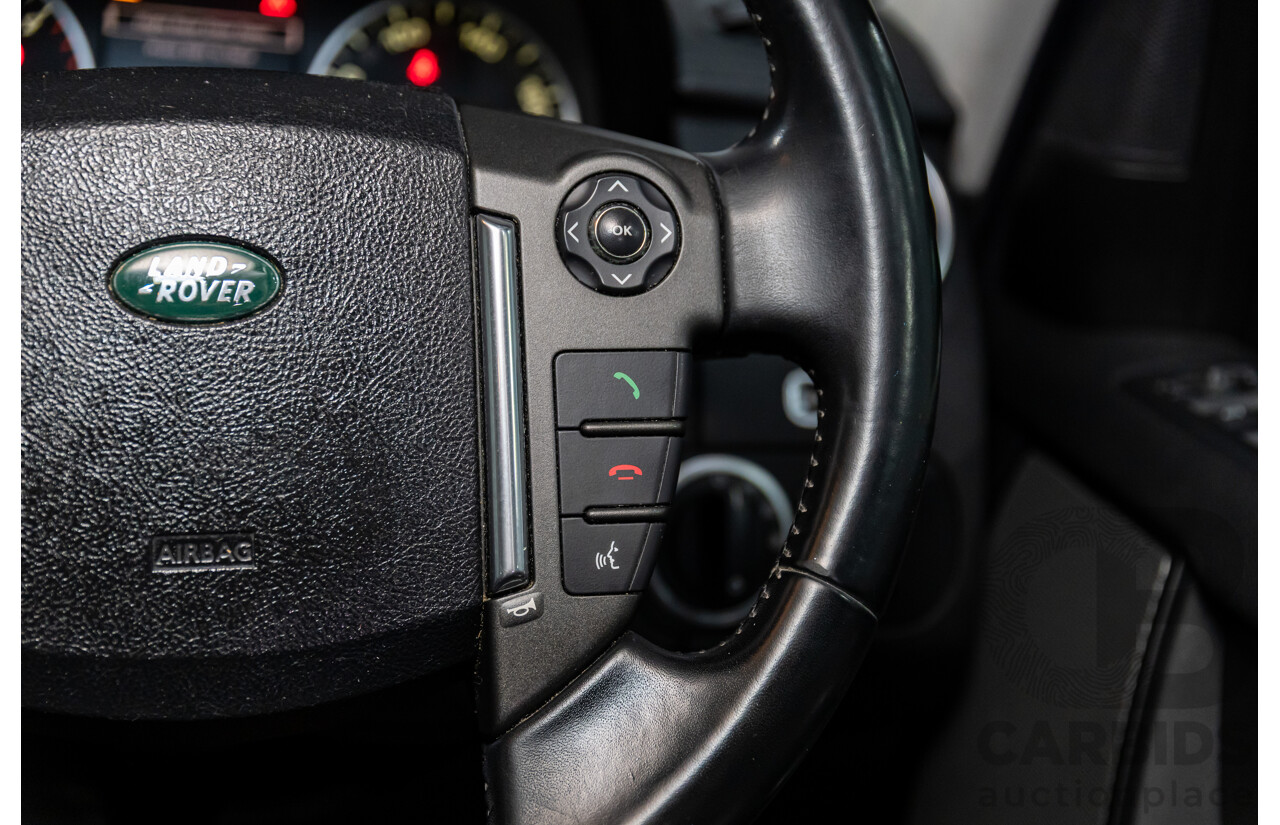 08/2011 Land Rover Discovery 4 2.7 TDV6 4x4 MY11 4d Wagon Santorini Black Turbo Diesel 2.7L
