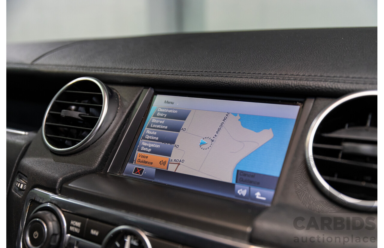 08/2011 Land Rover Discovery 4 2.7 TDV6 4x4 MY11 4d Wagon Santorini Black Turbo Diesel 2.7L