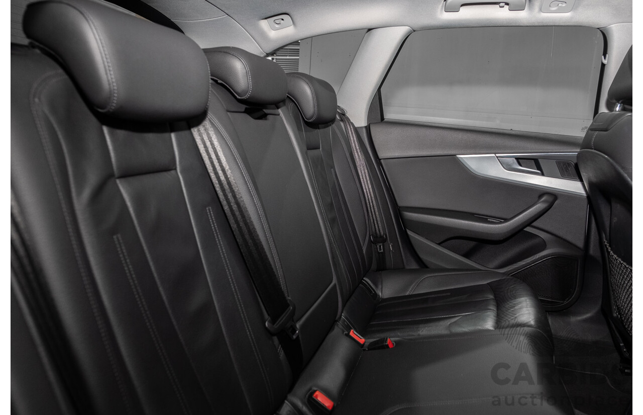 10/2016 Audi A4 Avant 2.0 TFSI S-Tronic Sport (FWD) F4 (B9) 4d Wagon Glacier White Turbo 2.0L