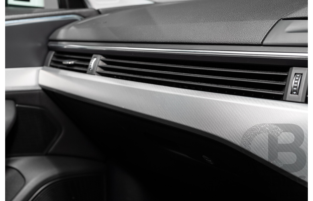 10/2016 Audi A4 Avant 2.0 TFSI S-Tronic Sport (FWD) F4 (B9) 4d Wagon Glacier White Turbo 2.0L