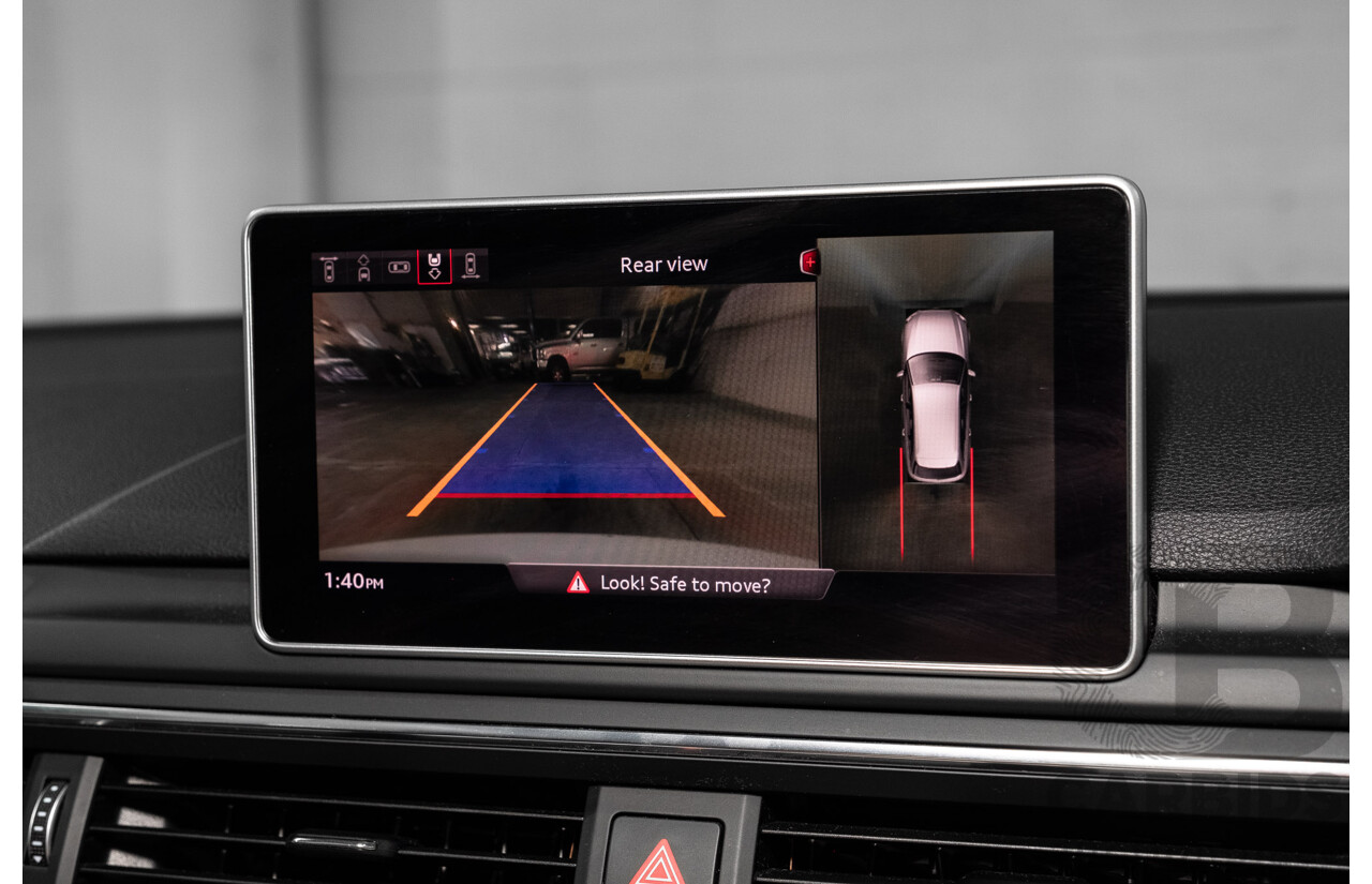 10/2016 Audi A4 Avant 2.0 TFSI S-Tronic Sport (FWD) F4 (B9) 4d Wagon Glacier White Turbo 2.0L