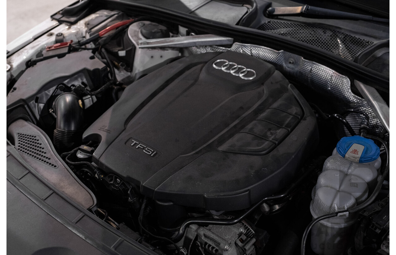 10/2016 Audi A4 Avant 2.0 TFSI S-Tronic Sport (FWD) F4 (B9) 4d Wagon Glacier White Turbo 2.0L