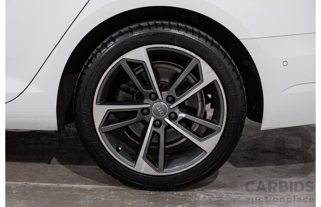 10/2016 Audi A4 Avant 2.0 TFSI S-Tronic Sport (FWD) F4 (B9) 4d Wagon Glacier White Turbo 2.0L