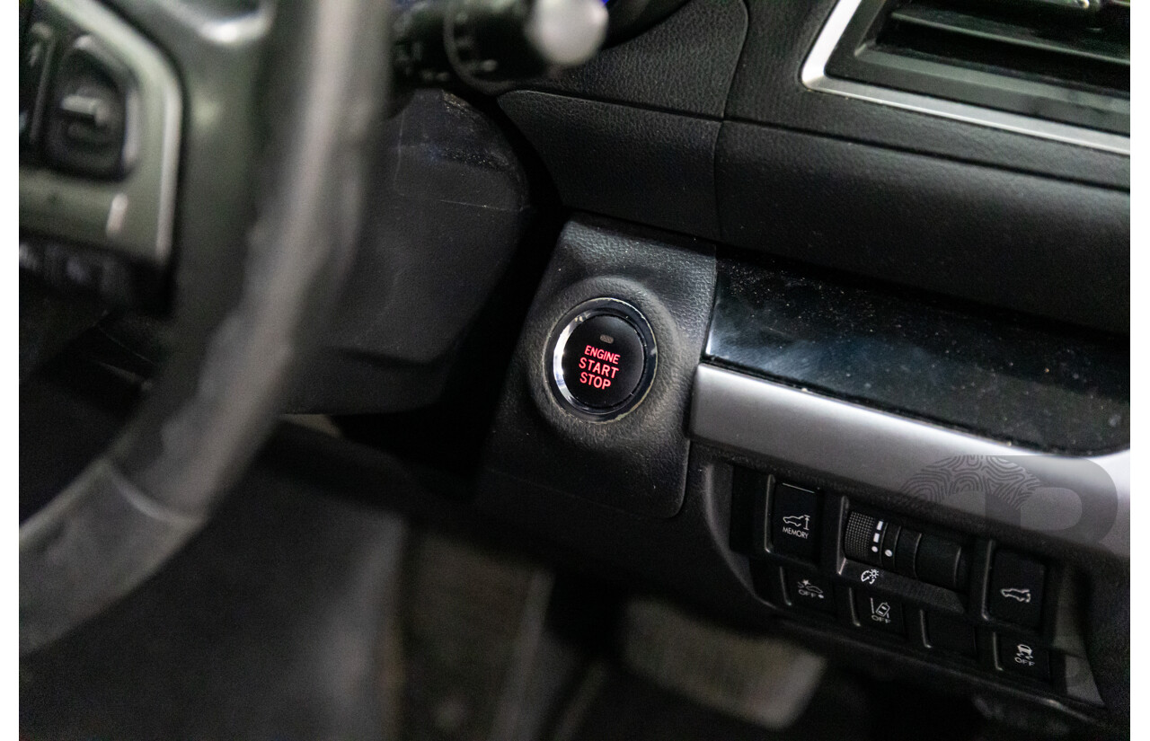 11/2015 Subaru Outback 3.6R (AWD) MY15 4d Wagon Lapis Blue Pearl 3.6L