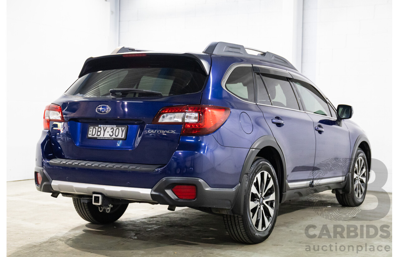 11/2015 Subaru Outback 3.6R (AWD) MY15 4d Wagon Lapis Blue Pearl 3.6L