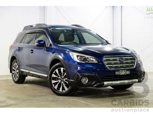 11/2015 Subaru Outback 3.6R (AWD) MY15 4d Wagon Lapis Blue Pearl 3.6L