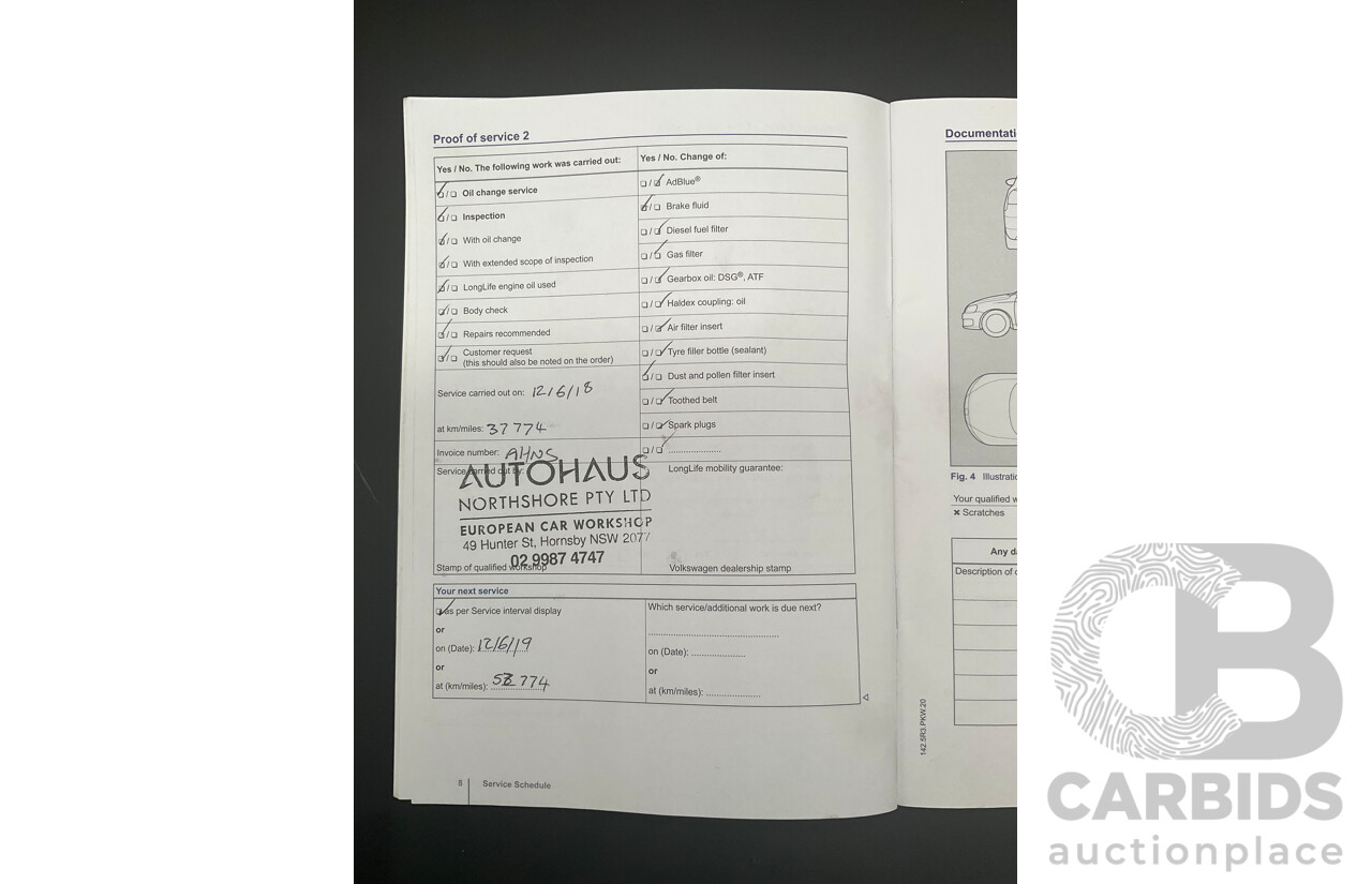 4/2014 Volkswagen Passat 130 TDI Highline 3C MY14 4d Wagon Deep Black Pearl Turbo Diesel 2.0L