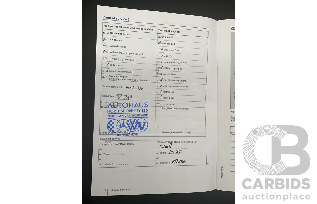 4/2014 Volkswagen Passat 130 TDI Highline 3C MY14 4d Wagon Deep Black Pearl Turbo Diesel 2.0L