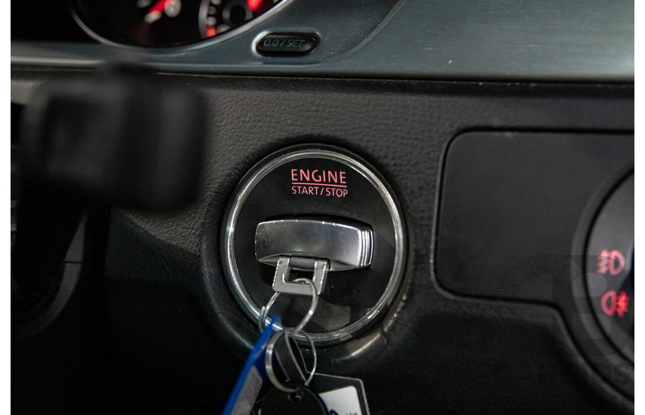 4/2014 Volkswagen Passat 130 TDI Highline 3C MY14 4d Wagon Deep Black Pearl Turbo Diesel 2.0L