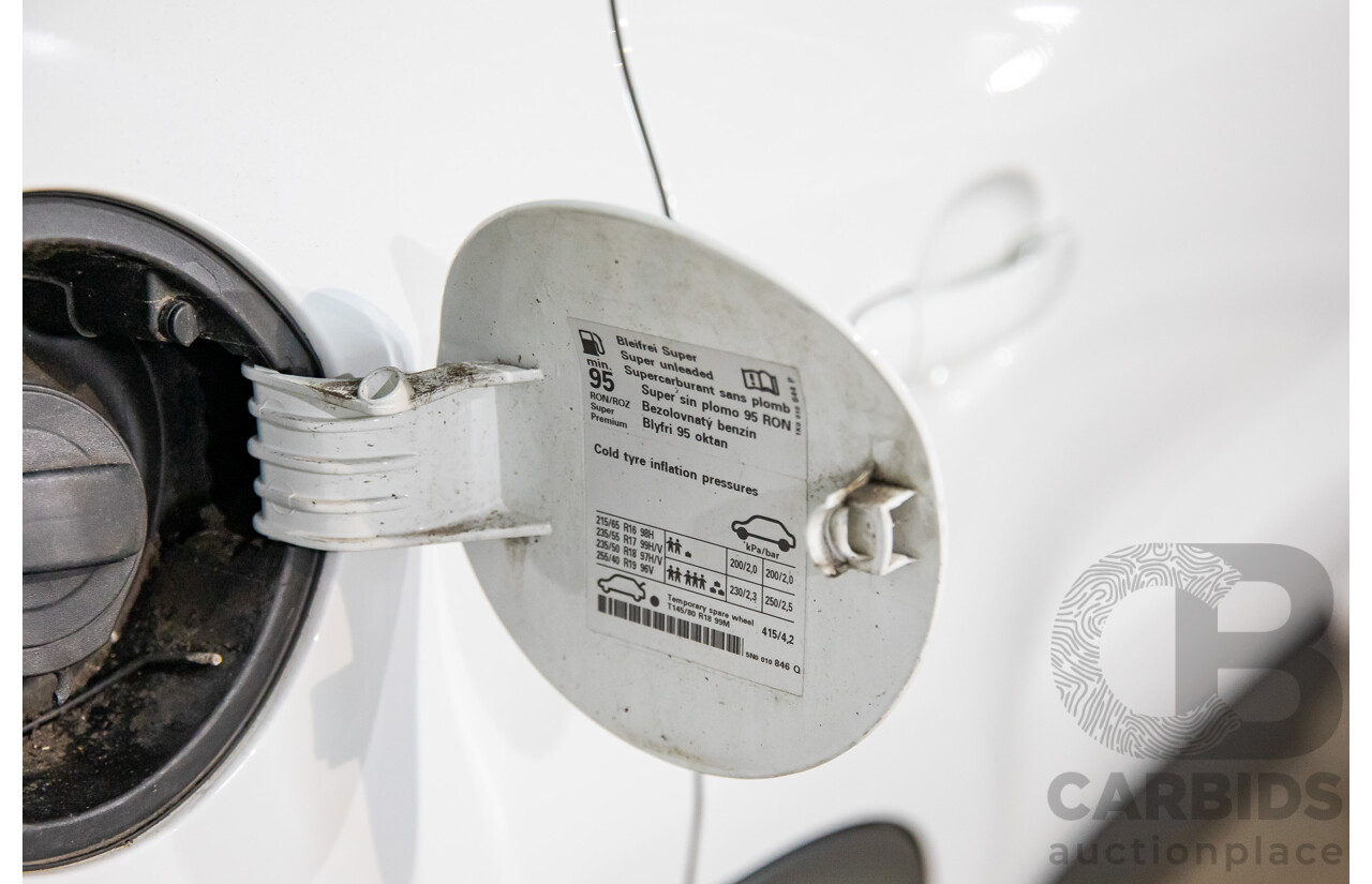 7/2014 Volkswagen Tiguan 118 TSI (4x2) 5NC MY14.5 4d Wagon Pure White Twincharged 1.4L