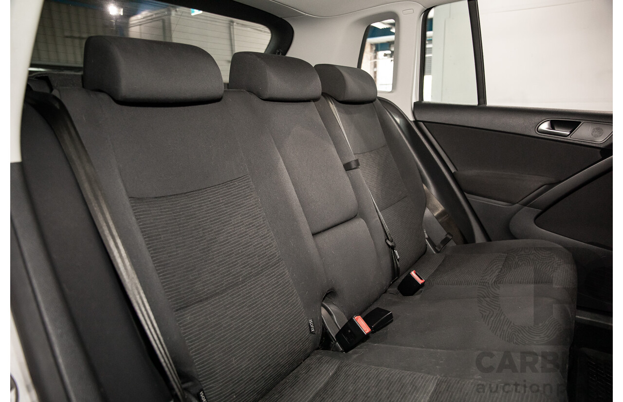 7/2014 Volkswagen Tiguan 118 TSI (4x2) 5NC MY14.5 4d Wagon Pure White Twincharged 1.4L