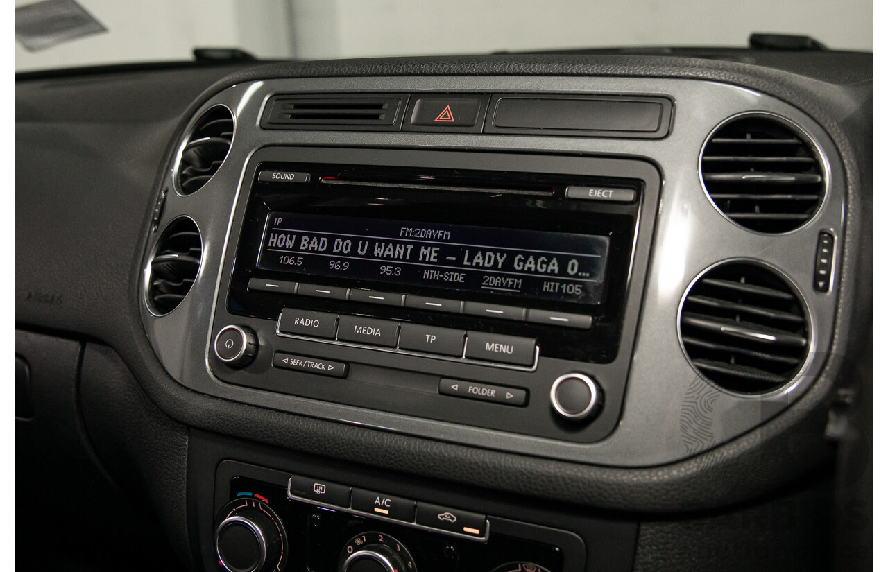 7/2014 Volkswagen Tiguan 118 TSI (4x2) 5NC MY14.5 4d Wagon Pure White Twincharged 1.4L