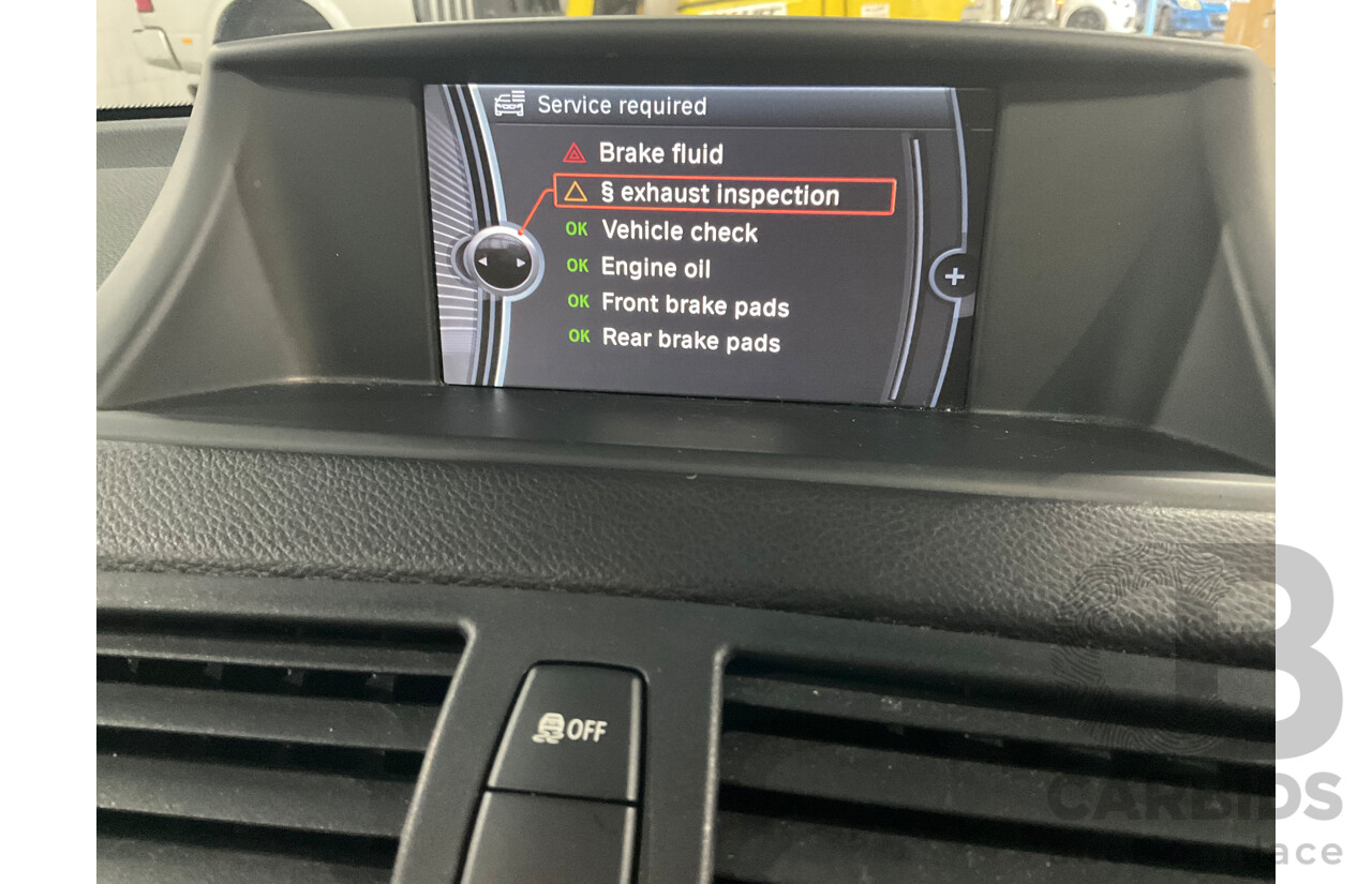 4/2013 BMW 120i E82 MY12.5 2d Coupe Alpine White 2.0L