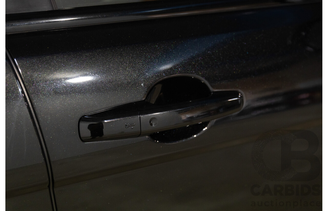 07/2017 Range Rover Evoque Td4 150 SE (AWD) LV MY17 5d Wagon Santorini Black Metallic Turbo Diesel 2.0L