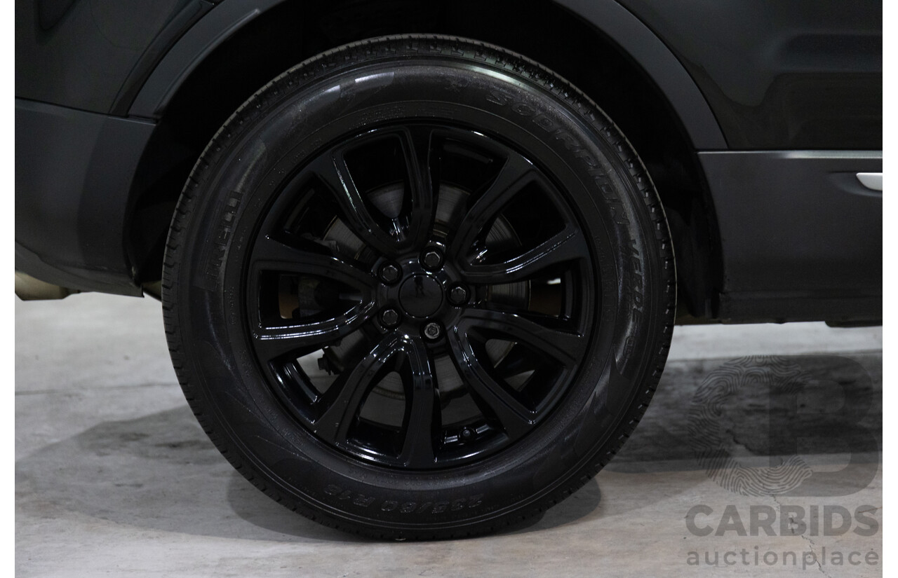 07/2017 Range Rover Evoque Td4 150 SE (AWD) LV MY17 5d Wagon Santorini Black Metallic Turbo Diesel 2.0L