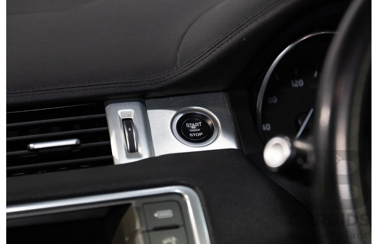 07/2017 Range Rover Evoque Td4 150 SE (AWD) LV MY17 5d Wagon Santorini Black Metallic Turbo Diesel 2.0L