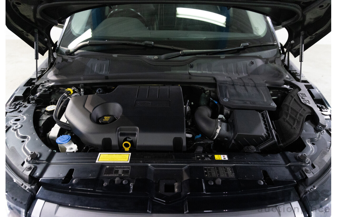 07/2017 Range Rover Evoque Td4 150 SE (AWD) LV MY17 5d Wagon Santorini Black Metallic Turbo Diesel 2.0L