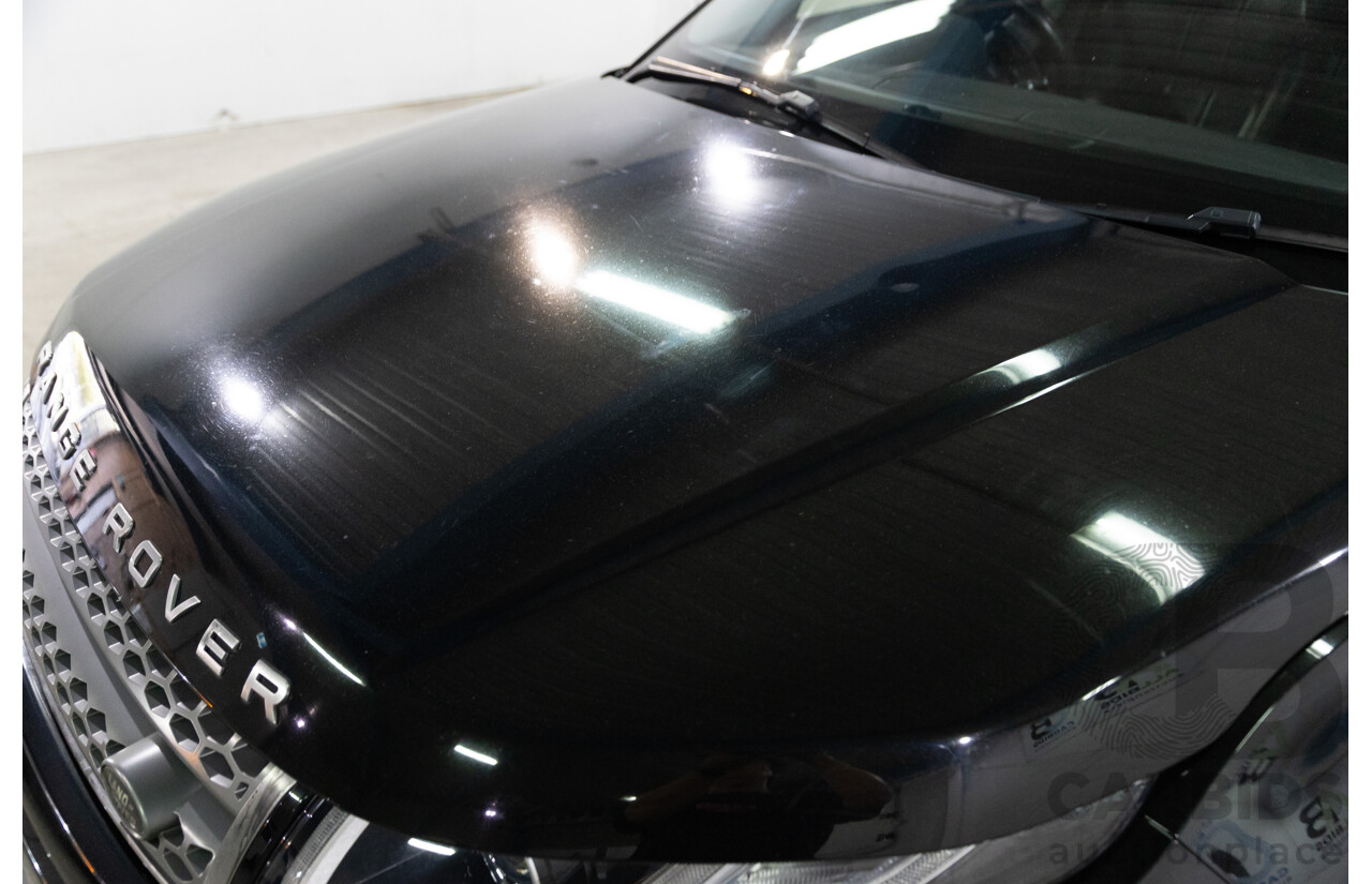 07/2017 Range Rover Evoque Td4 150 SE (AWD) LV MY17 5d Wagon Santorini Black Metallic Turbo Diesel 2.0L