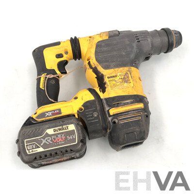 DeWalt 54V XR FLEXVOLT 30mm SDS-Plus Hammer Drill