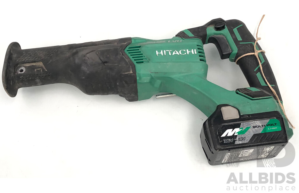 Hitachi Li-Ion Cordless Brushless LVH Reciprocating Saw