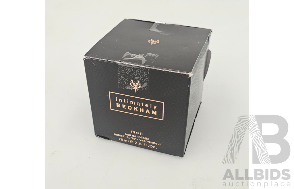 David Beckham Intimately for Men Eau De Toilette 75ml