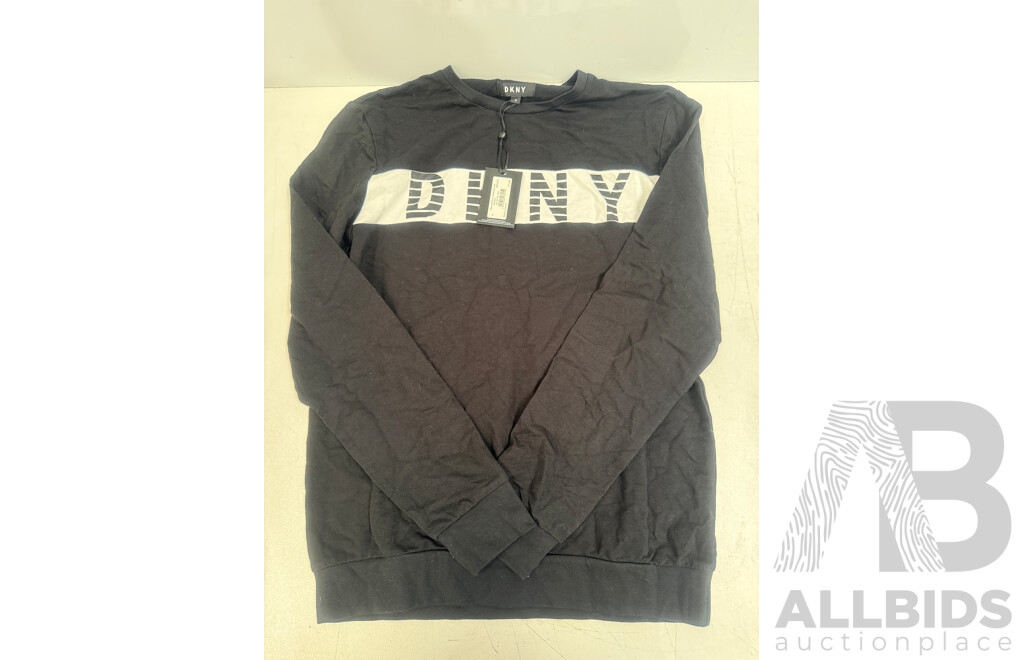 Box of Assorted Brand Clothing - Shirts + Jackets + Shorts