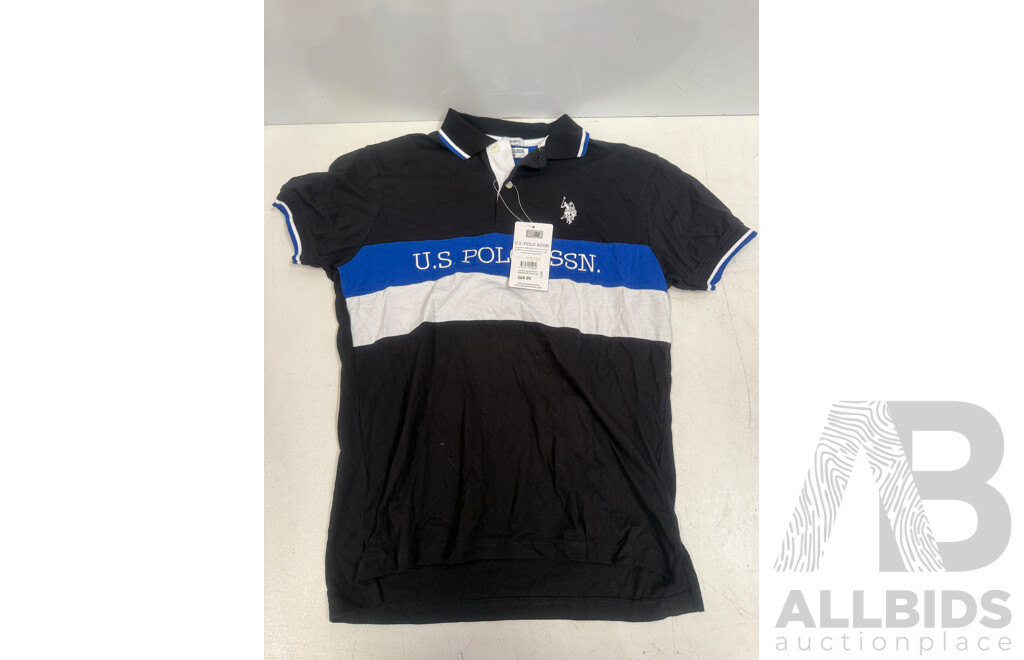 Box of Assorted Brand Clothing - Shirts + Jackets + Shorts