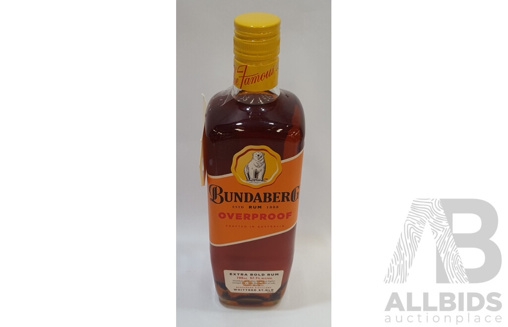 Bundaberg Overproof Extra Bold Rum 700ml