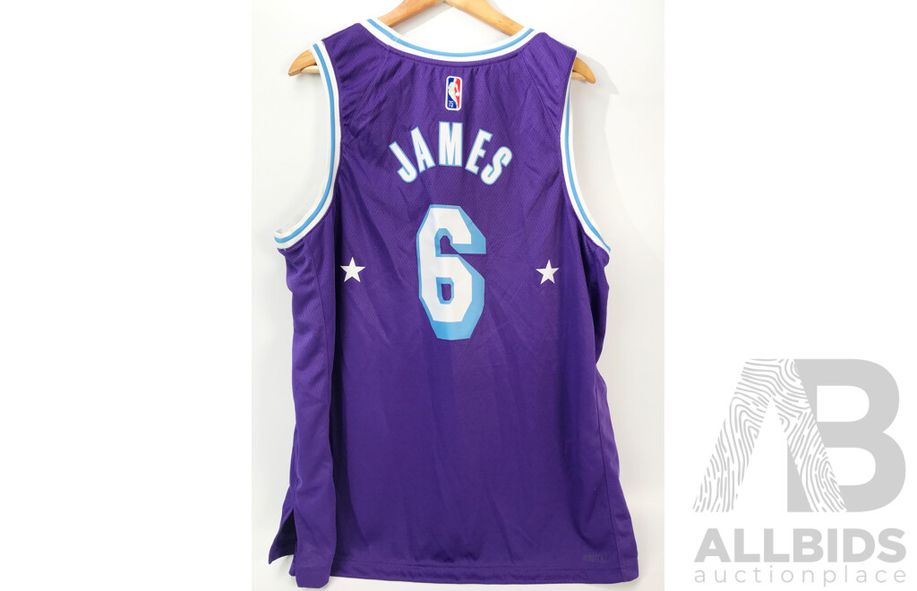 NBA Los Angeles Lakers - LeBron James #6 Jersey (Size: 2XL)