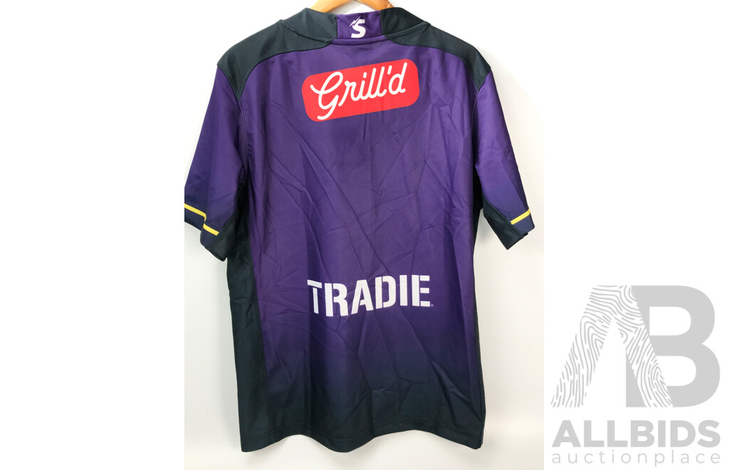 Melbourne Storm 2022 NRL Home Jersey (Size: Large)