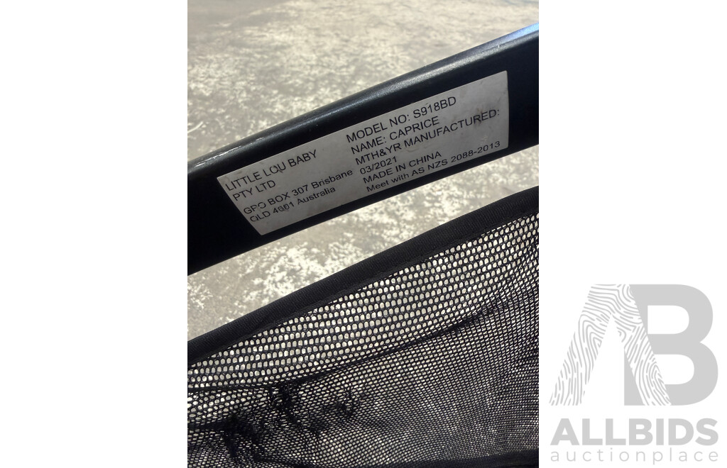 Little Lou Baby Pram - Caprice - Model No. S918BD