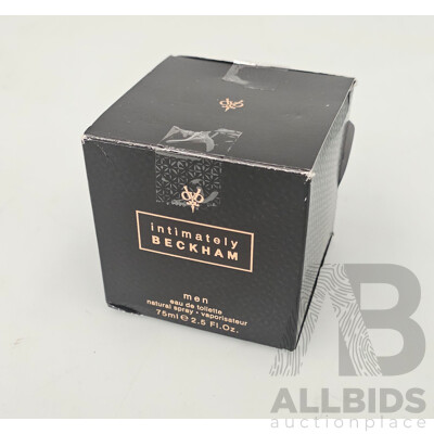 David Beckham Intimately for Men Eau De Toilette 75ml