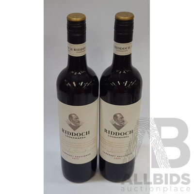 Riddoch Coonawarra Cabernet Sauvignon 2023 & 2022 750ml - Lot of Two