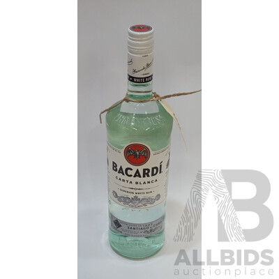 Bacardi Carta Blanca Superior White Rum 1L