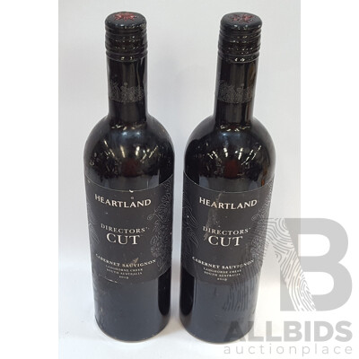 Heartland Directors' Cut Cabernet Sauvignon 2019 750ml - Lot of Two