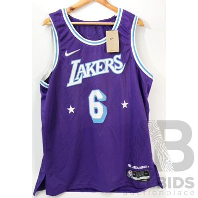 NBA Los Angeles Lakers - LeBron James #6 Jersey (Size: 2XL)