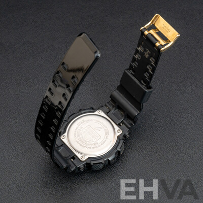 Casio GA-110GB 5146 48mm G-Shock Analogue/Digital X Series Black/Gold Negative Display Watch