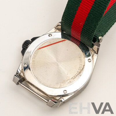 2016 Gucci YA136209 Dive Black Dial 45mm Stainless Steel XL Collection Men's Watch