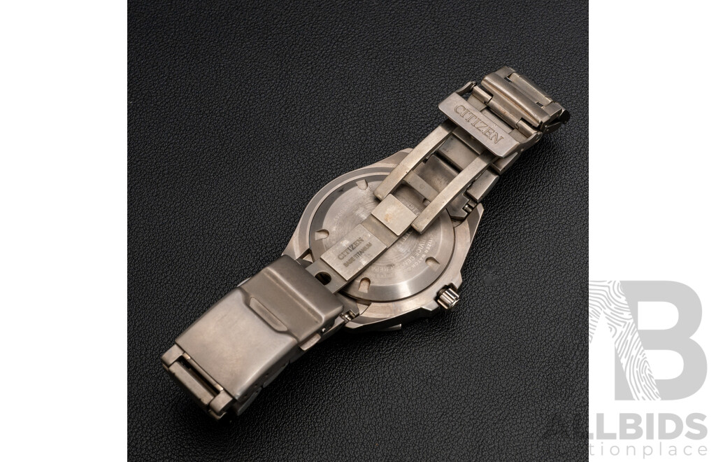 Citizen NY0071-81E Promaster Diver Automatic 43.5mm Green W Black Dial Watch - Titanium Bracelet