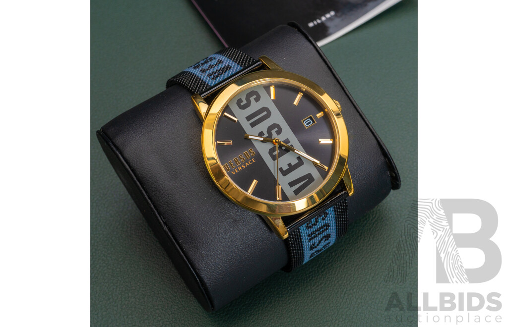 Versus Versace 'Barbes'  44mm Men’s Swiss Quartz Watch, Model VSPLN1019