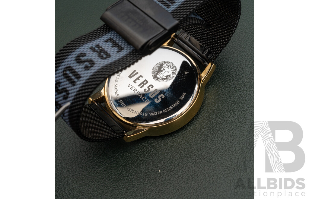 Versus Versace 'Barbes'  44mm Men’s Swiss Quartz Watch, Model VSPLN1019