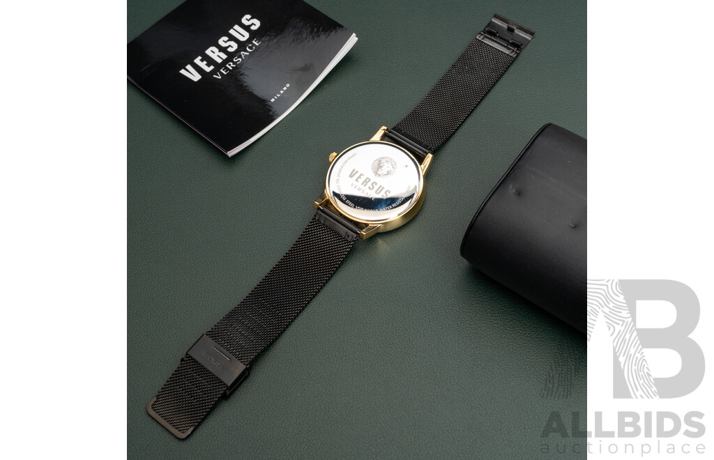 Versus Versace 'Barbes'  44mm Men’s Swiss Quartz Watch, Model VSPLN1019