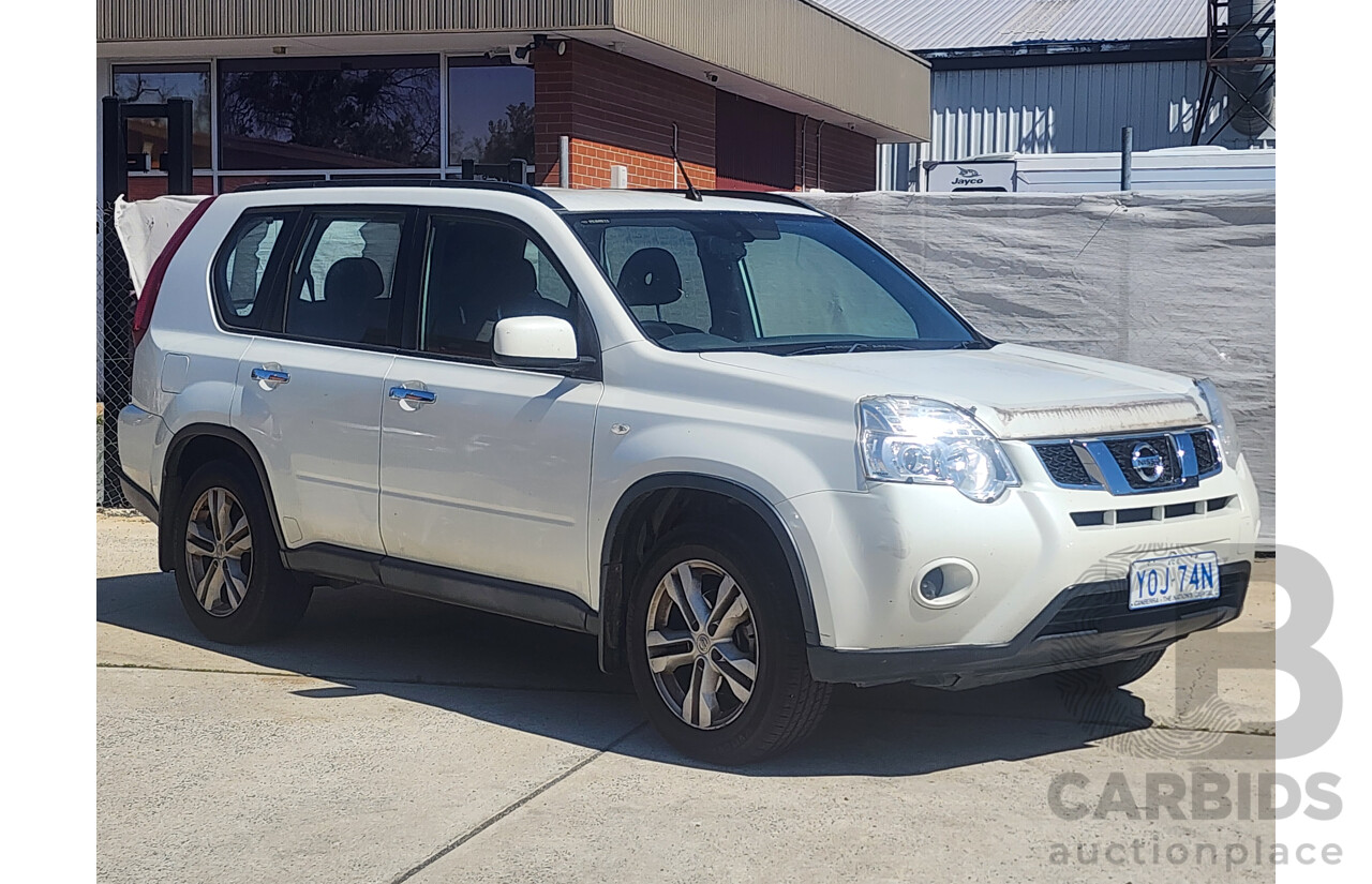 7/2011 Nissan X-Trail ST (4x4) T31 MY11 4d Wagon White 2.5L