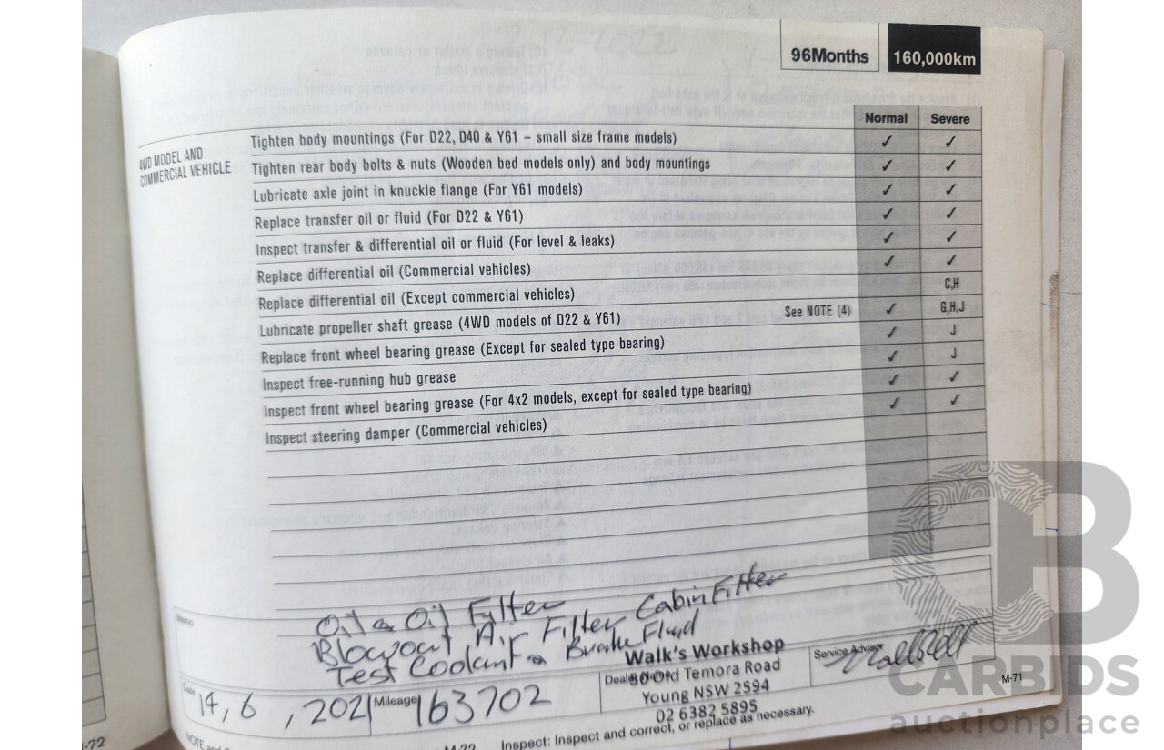 7/2011 Nissan X-Trail ST (4x4) T31 MY11 4d Wagon White 2.5L