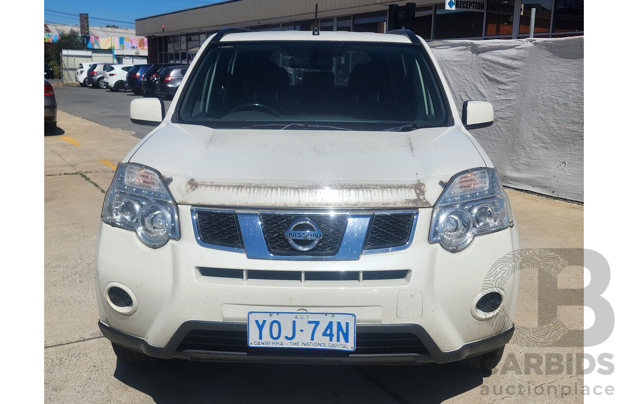 7/2011 Nissan X-Trail ST (4x4) T31 MY11 4d Wagon White 2.5L