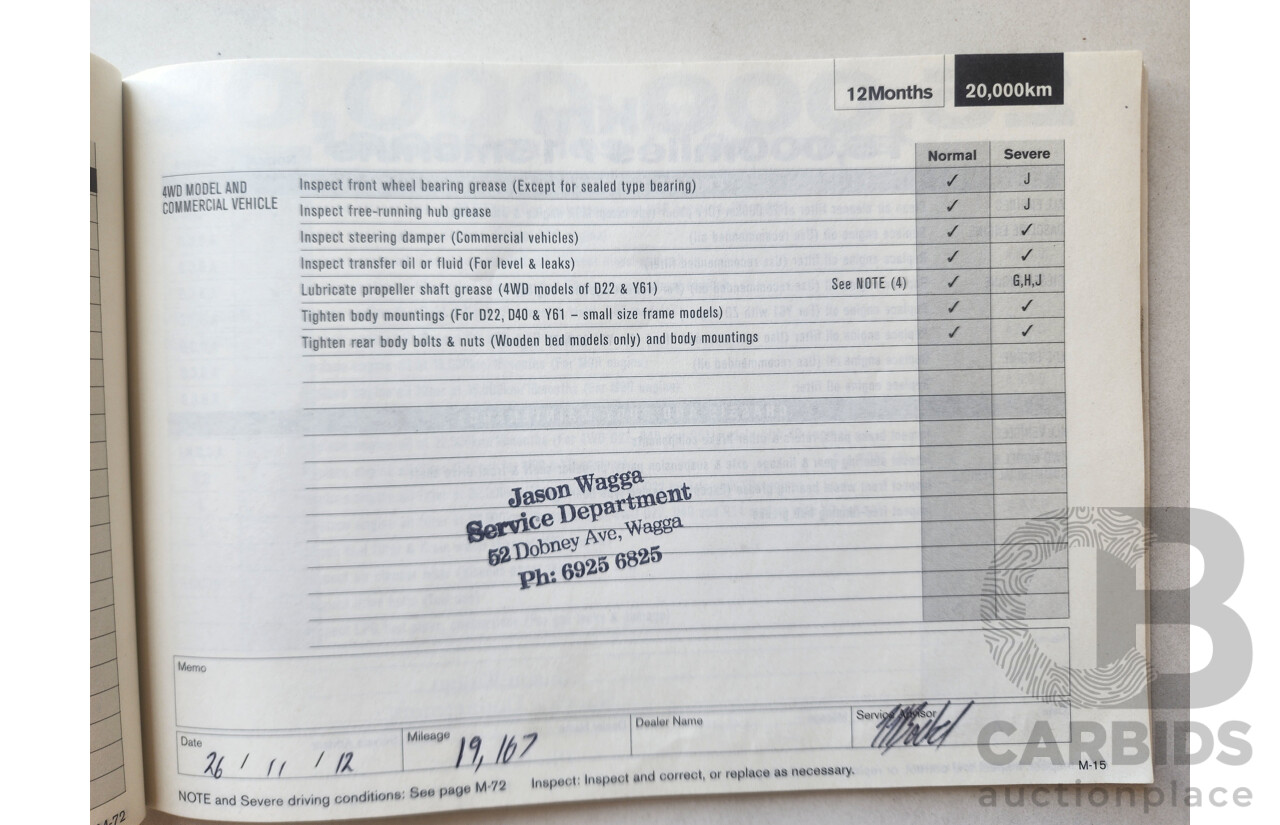 7/2011 Nissan X-Trail ST (4x4) T31 MY11 4d Wagon White 2.5L